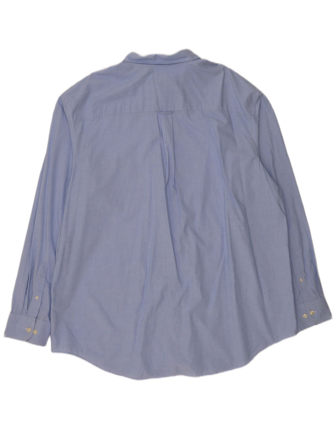 IZOD Mens Big & Tall Shirt 2XL Blue Cotton