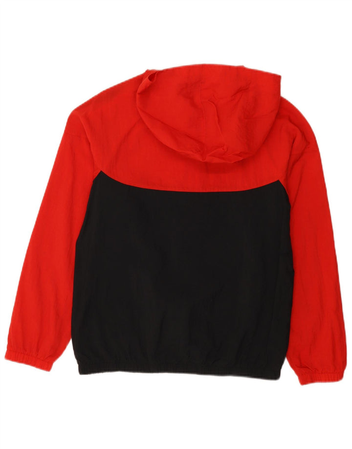 Chłopięca kurtka dresowa NIKE z grafiką, 12-13 lat, duża, czerwona, z blokami kolorów