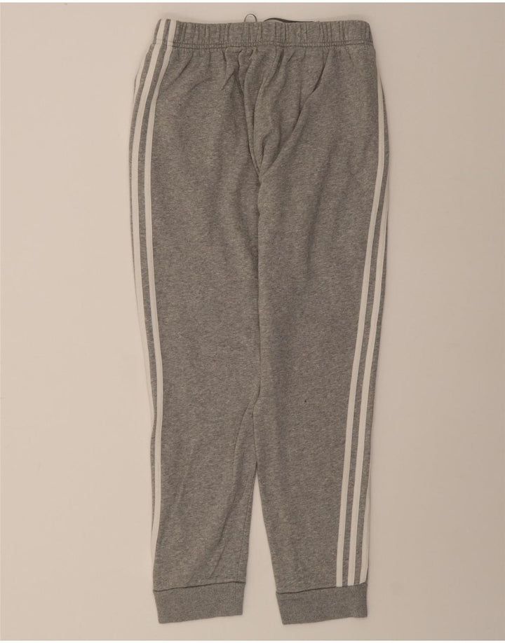 ADIDAS Mens Tracksuit Trousers Joggers Small  Grey Cotton Vintage Adidas and Second-Hand Adidas from Messina Hembry 