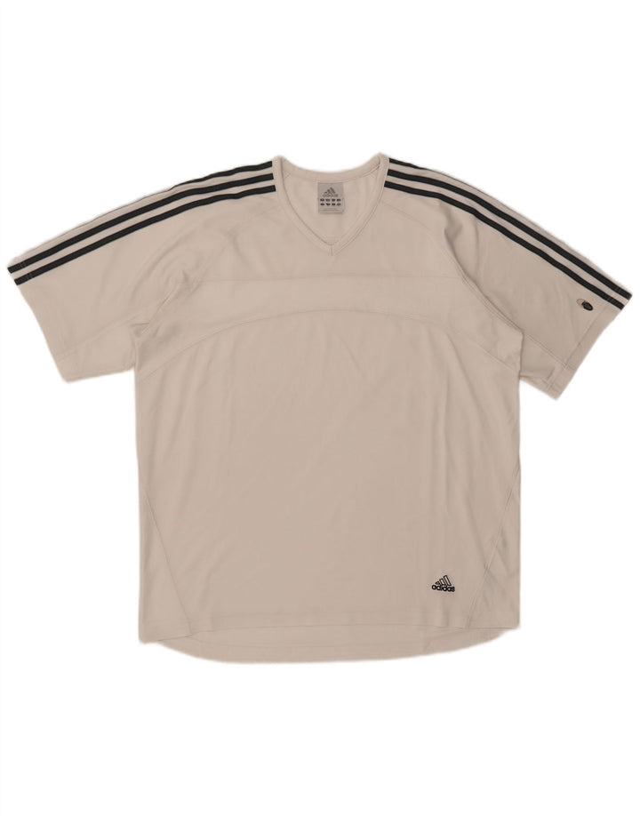 Adidas Męska koszulka Climacool Top XL Biały poliester