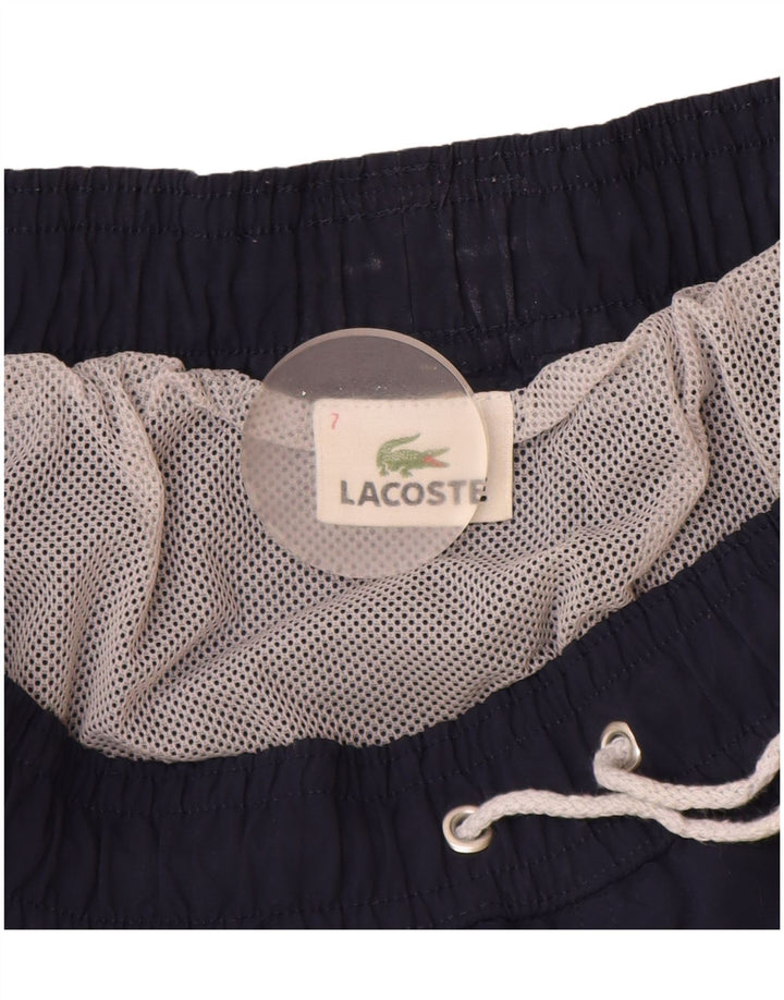 Męskie spodenki kąpielowe Lacoste, rozmiar 7, 2XL, granatowe, poliamidowe