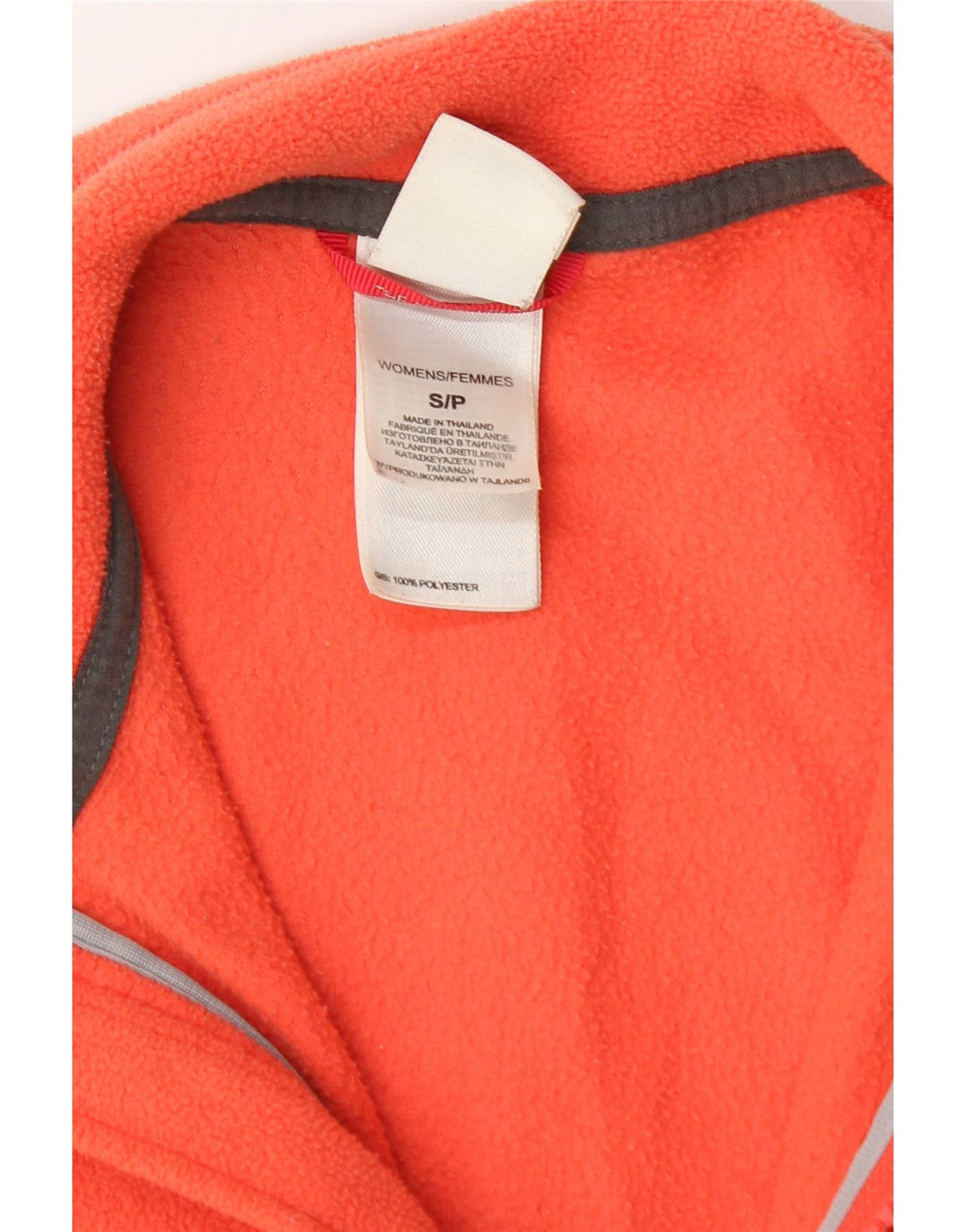 Damska kurtka polarowa The North Face Liner UK 10, mała, pomarańczowa, z poliestru