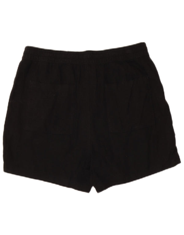 Marks & Spencer Damskie spodenki Chino UK 14 Large W34 Czarne lniane