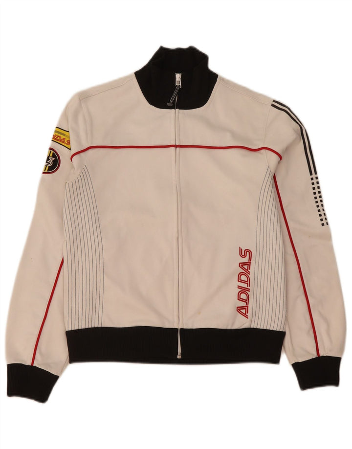 Damska kurtka dresowa adidas Graphic UK 12 w kolorze średniej bieli