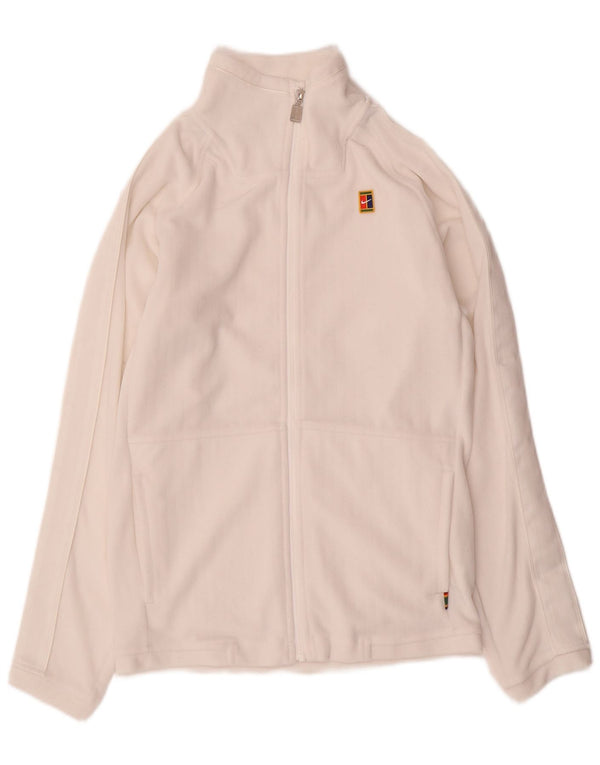 Męska bluza dresowa Nike XS, biała, poliestrowa