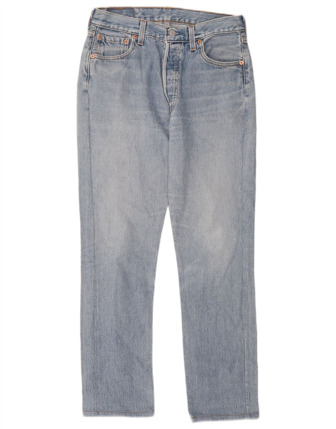Męskie proste dżinsy Levi's W28 L28 Niebieskie bawełniane