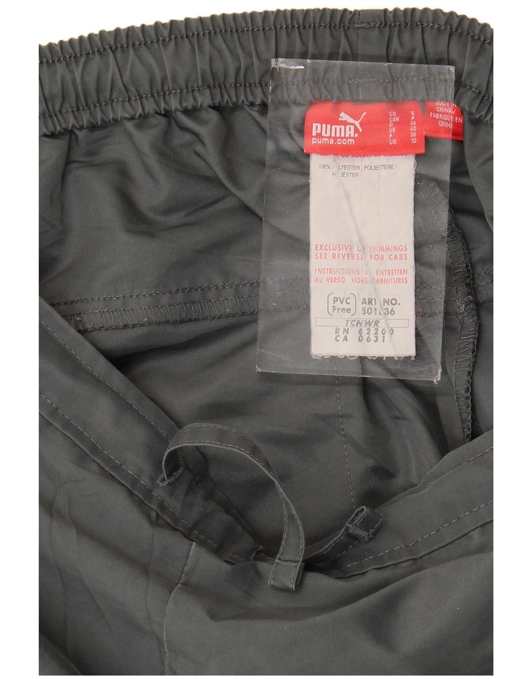 Damskie spodnie dresowe Puma Joggers UK 10 Small Szary Poliester