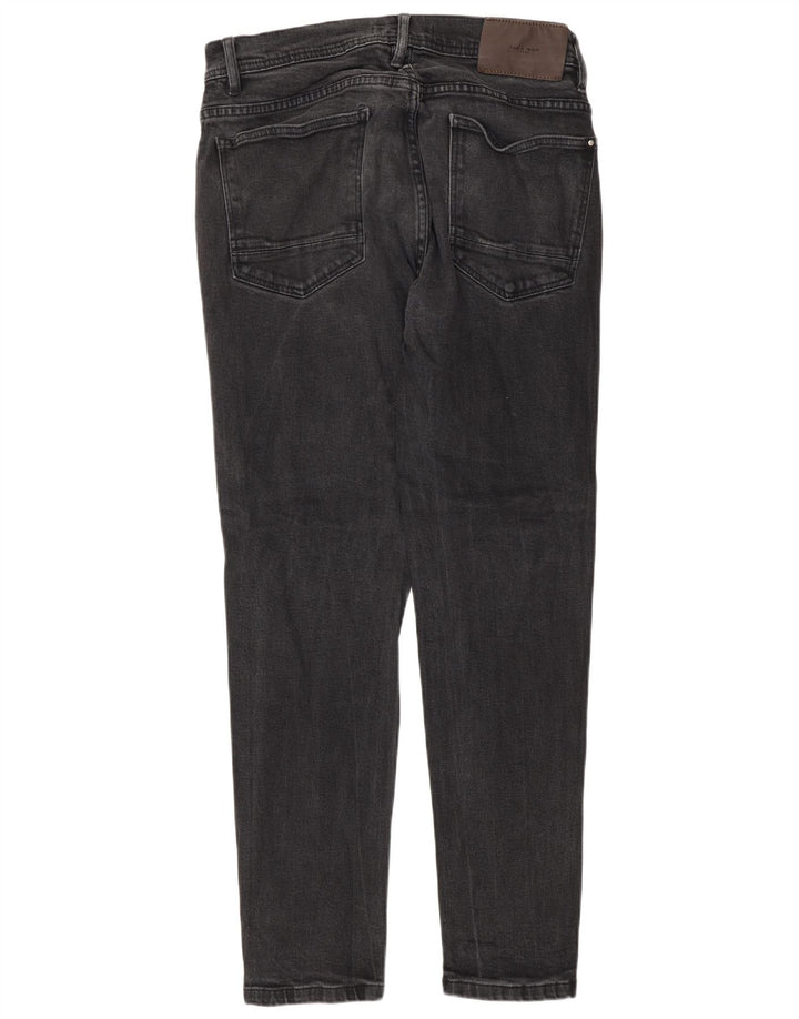 Męskie jeansy slim fit Zara EU 44 Large W34 L30 Szara bawełna