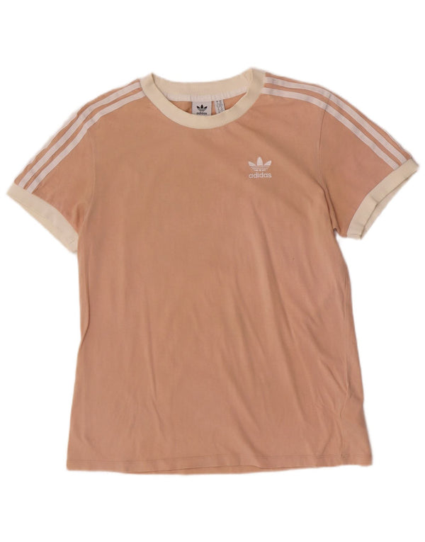 Damska koszulka z krótkim rękawem Adidas Top UK 6 XS Różowa bawełna