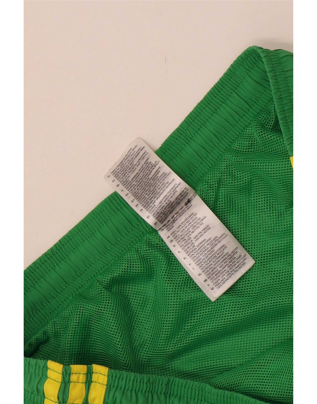 Męskie spodenki sportowe Adidas, duże, zielone, nylonowe