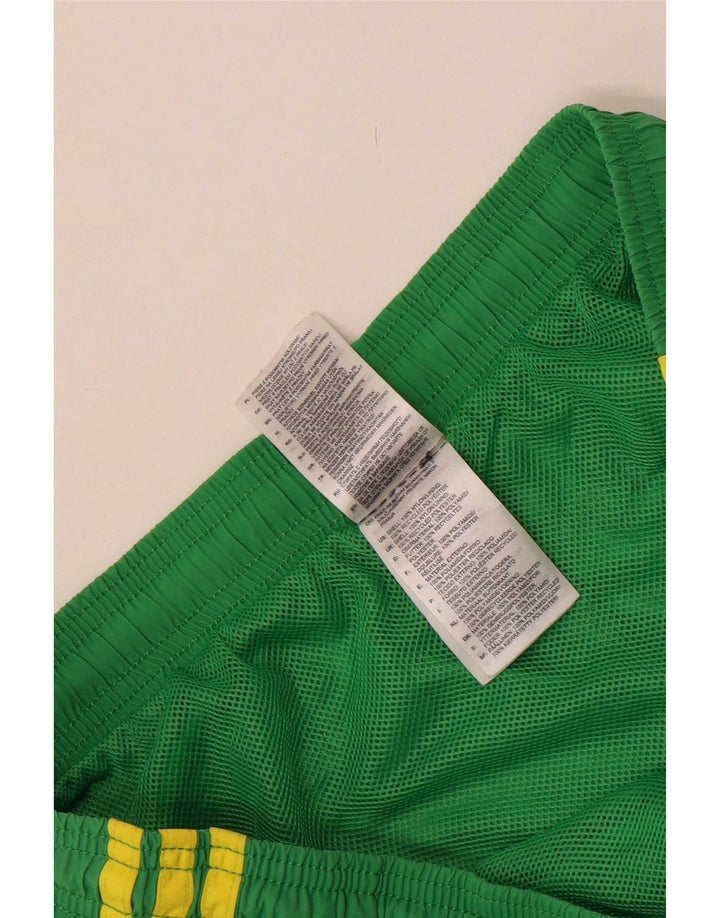 Męskie spodenki sportowe Adidas, duże, zielone, nylonowe