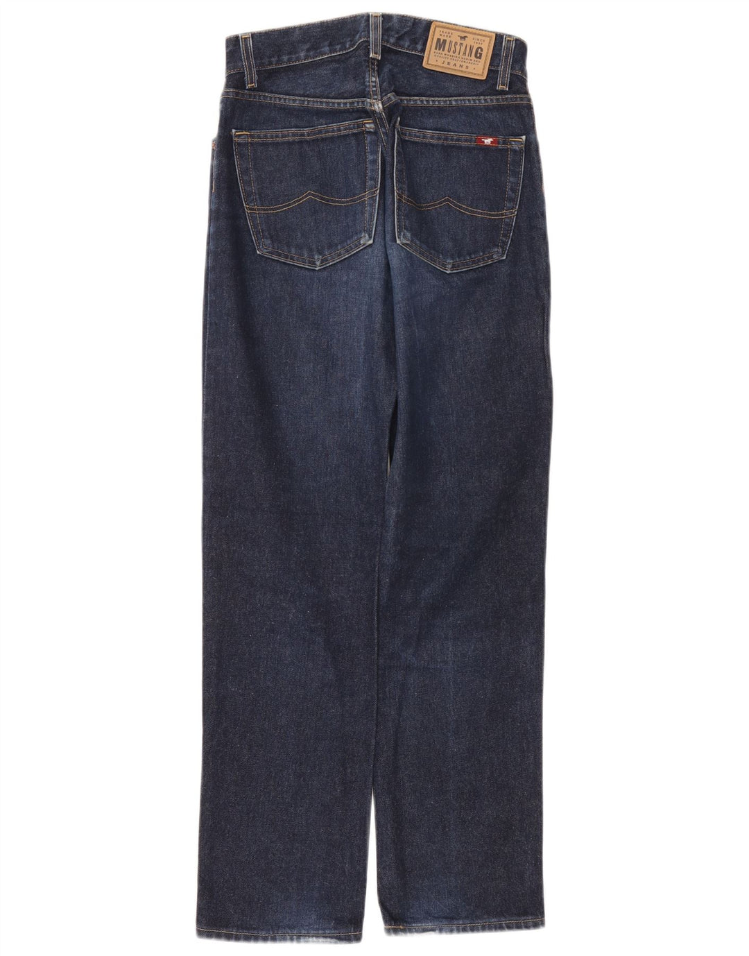 Męskie proste dżinsy Mustang W28 L30 granatowe