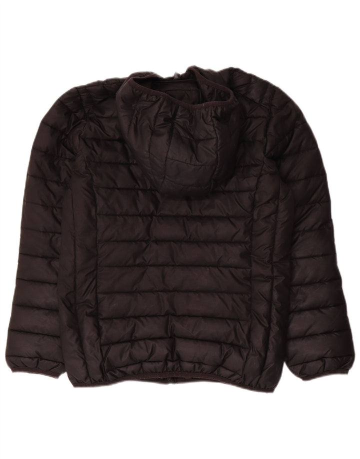 Wyściełana kurtka chłopięca z kapturem Ellesse 12-13 lat, czarna, poliestrowa