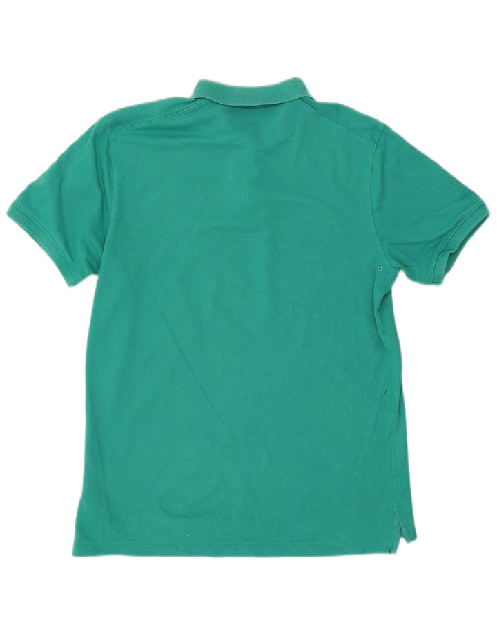 Męska koszulka polo Nike Dri Fit, średnia, zielona bawełna