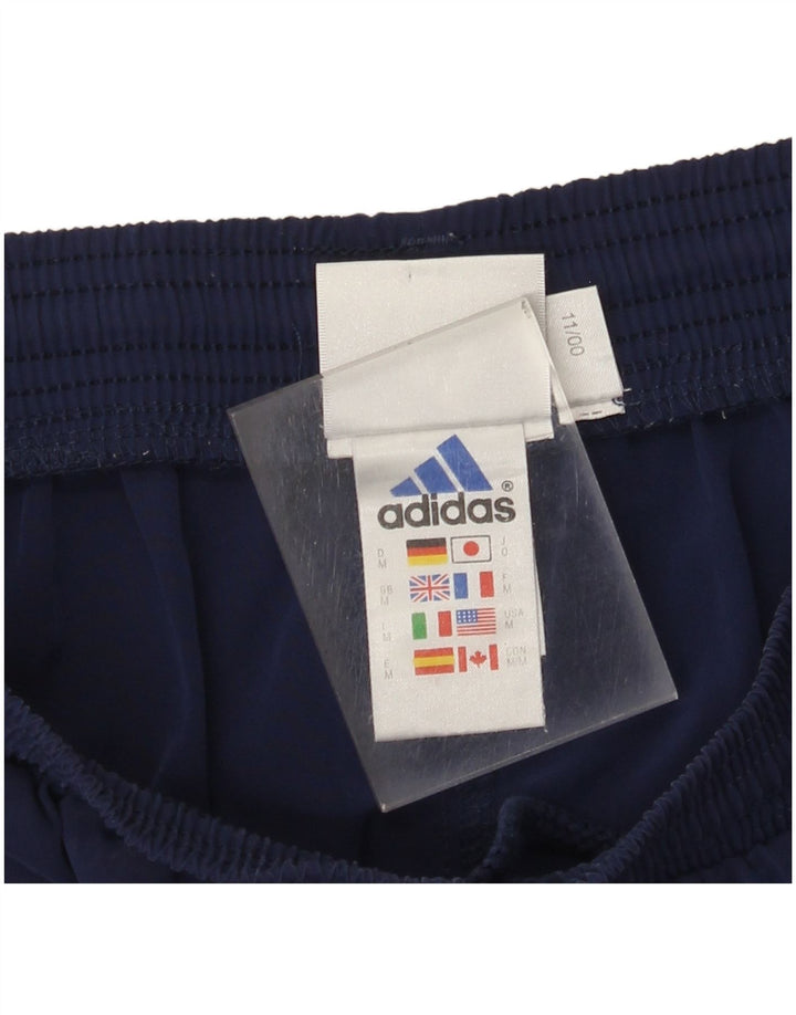 Męskie spodenki sportowe Adidas, średni granatowy poliester
