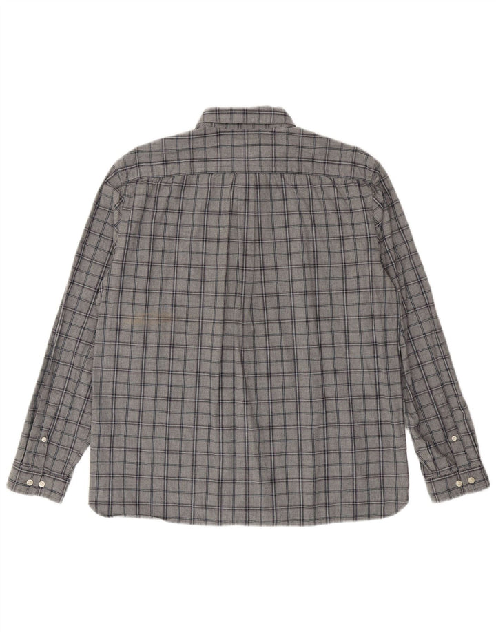 Koszula męska Jack Wills o klasycznym kroju XL, szara, bawełniana w kratkę