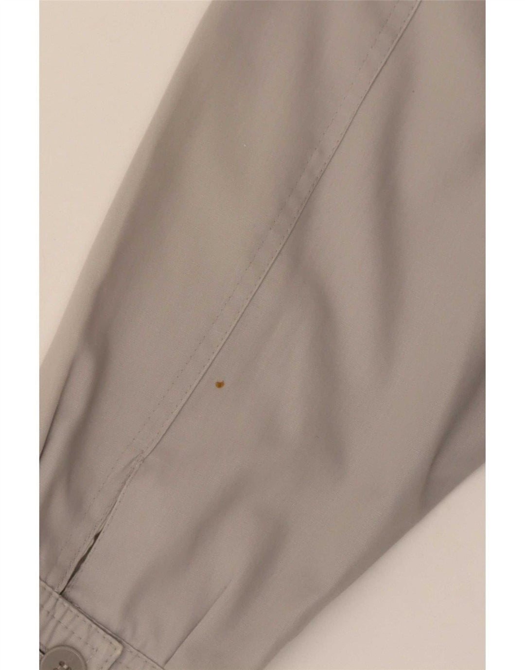 Męska kurtka bomber w stylu vintage UK 40, duża, szara, z poliestru