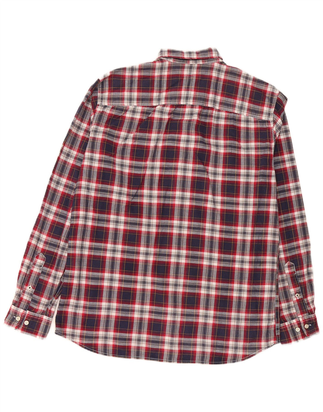 Koszula męska JACK & JONES, bawełniana, w średnią granatową kratkę