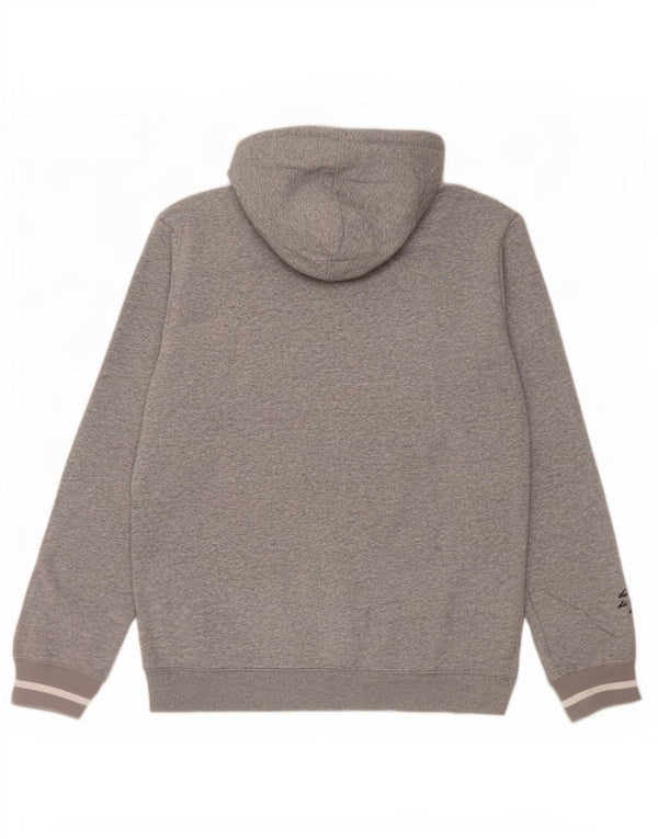 Męska bluza z kapturem Adidas Graphic, średnia szara, nakrapiana bawełna