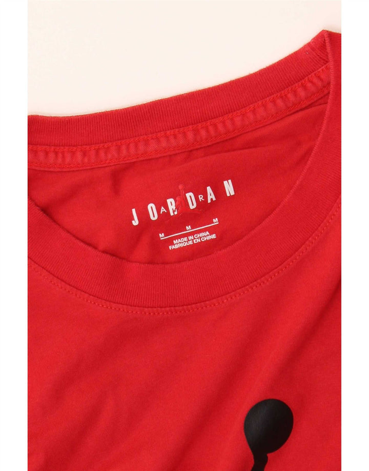 Męski T-shirt z grafiką Jordan, średni czerwony