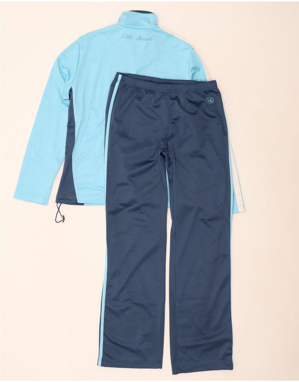 Damski pełny dres F.LLI Campagnolo IT 48 XL Niebieski poliester z blokami kolorów