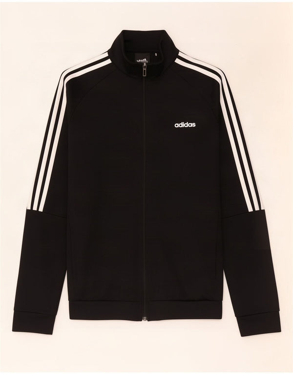 Damska kurtka dresowa adidas Climalite Top Jacket UK 12/14 Średnia czarna