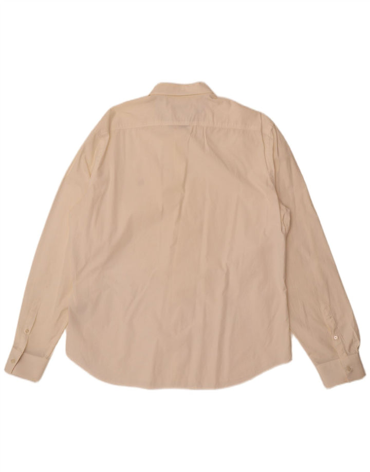 Koszula męska Burberry XL, biała, bawełniana
