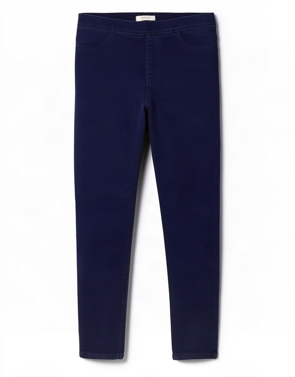 Marks & Spencer Damskie jeansy Jegging UK 14 Medium W30 L27 Niebieskie bawełniane
