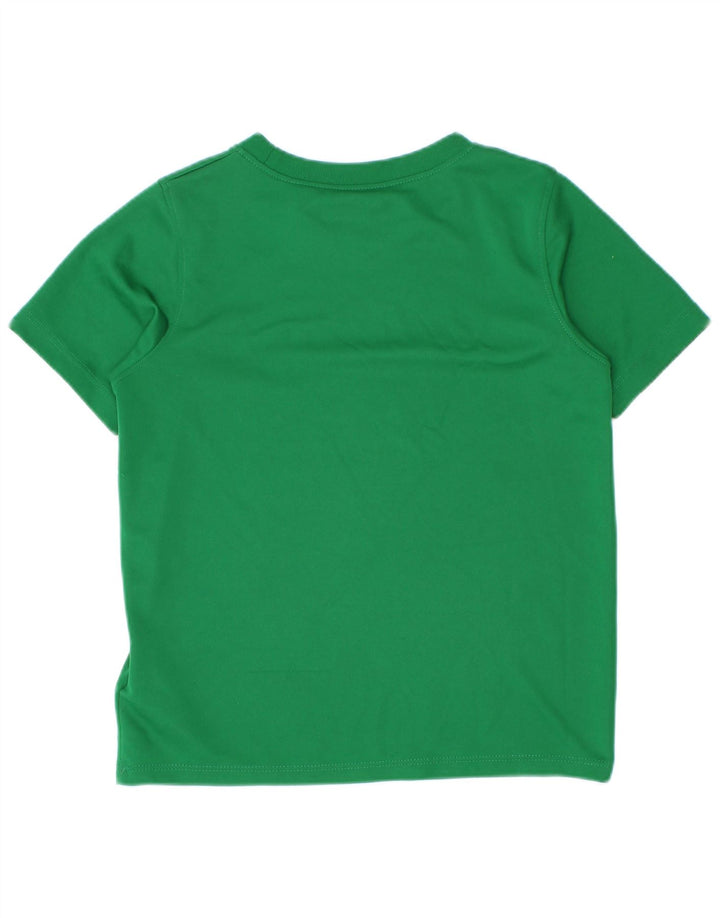 T-shirt chłopięcy Nike na 5-6 lat, zielony, poliestrowy