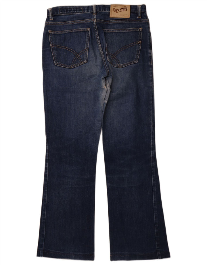 Damskie jeansy Bootcut GAS W31 L28 Niebieskie