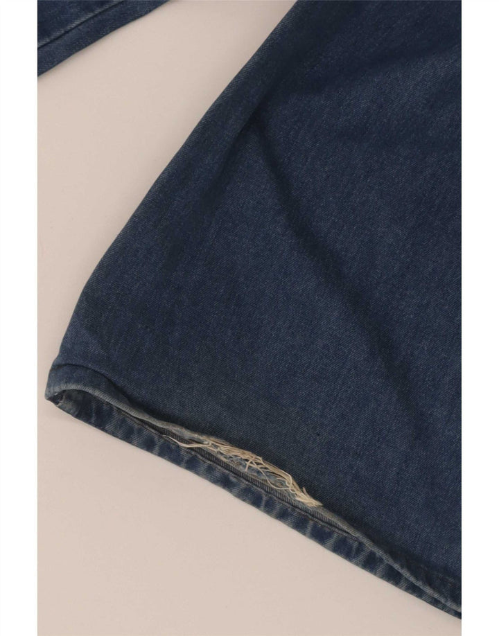 Jeansy męskie Trussardi Bootcut W31 L32 Niebieskie Bawełniane