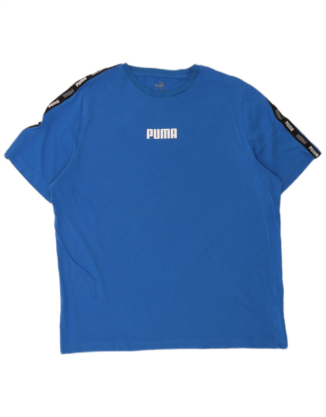 ADIDAS Mens Graphic T-Shirt Top XL Blue