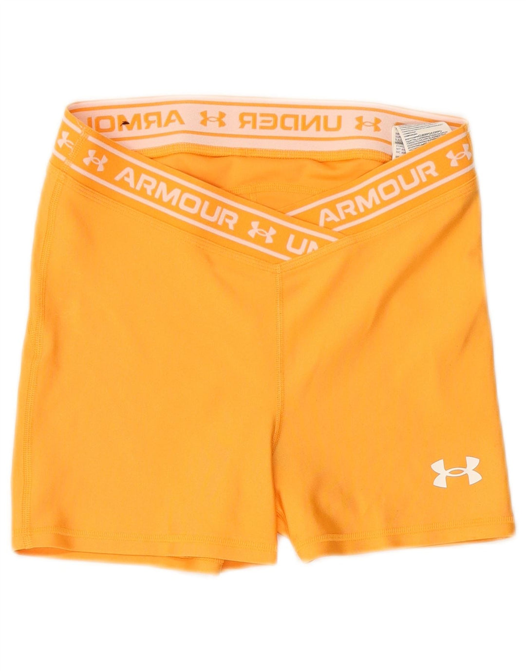 Damskie spodenki sportowe UNDER ARMOUR Graphic UK 12, średni pomarańczowy poliester