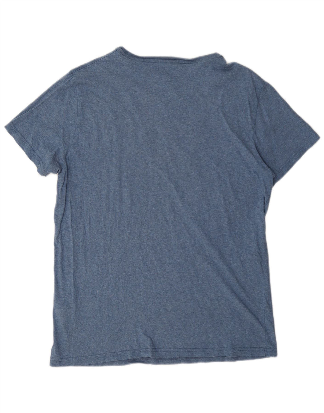 Męski T-shirt z grafiką Gant, duży, niebieski, bawełniany