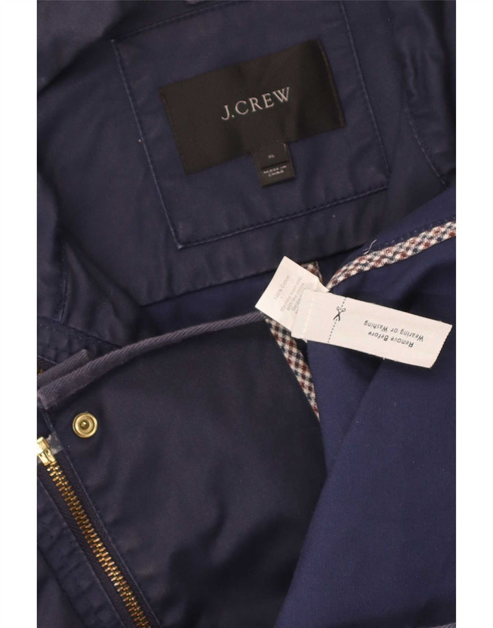 Kurtka damska J. Crew UK 18 XL, granatowa, bawełniana