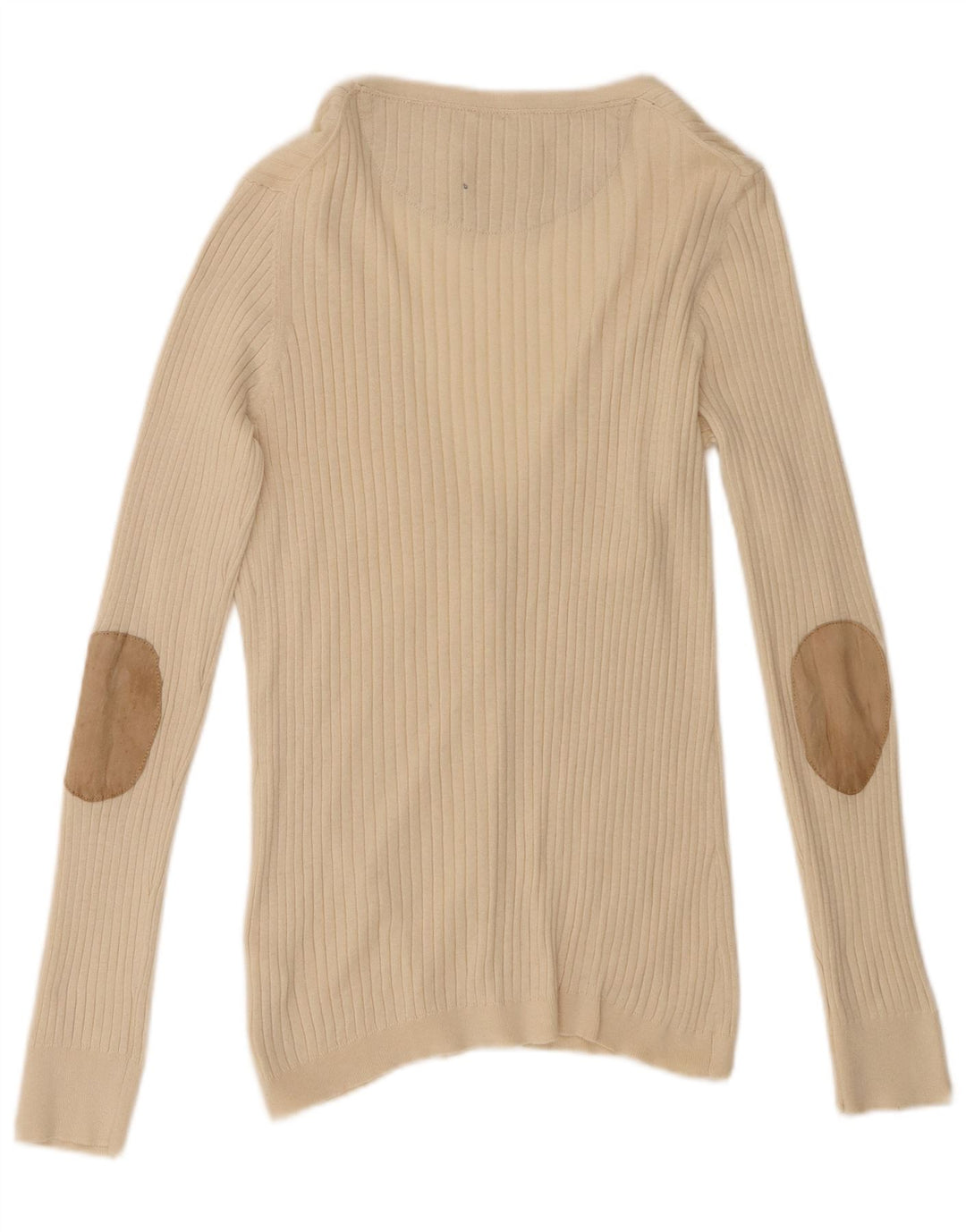 Sweter damski Massimo Dutti rozpinany UK 16, duży, beżowy, bawełniany