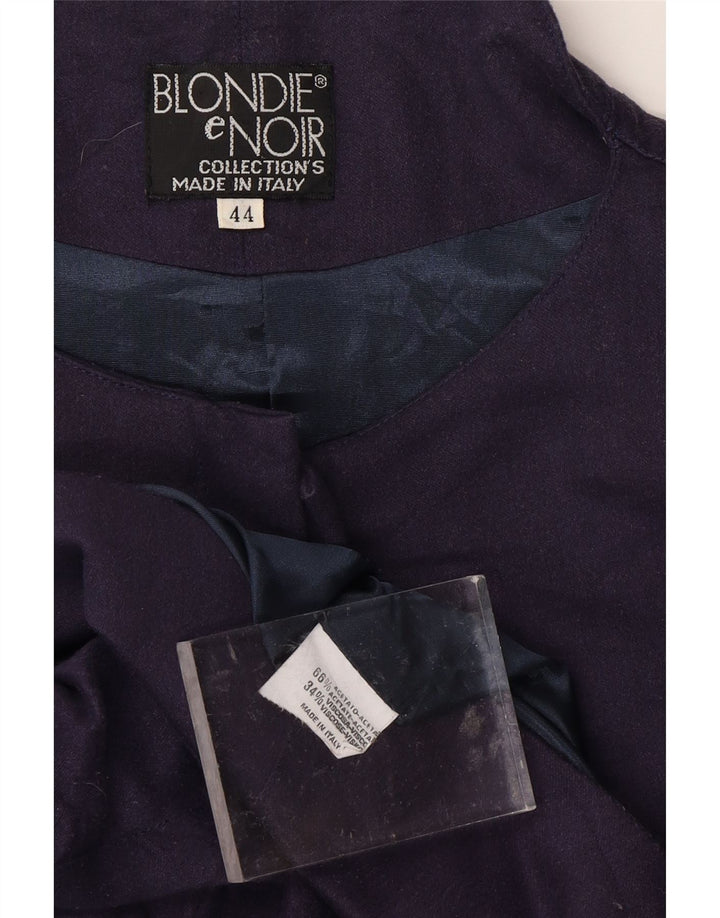 Damska kurtka bomberka VINTAGE IT 44, średni granatowy octan