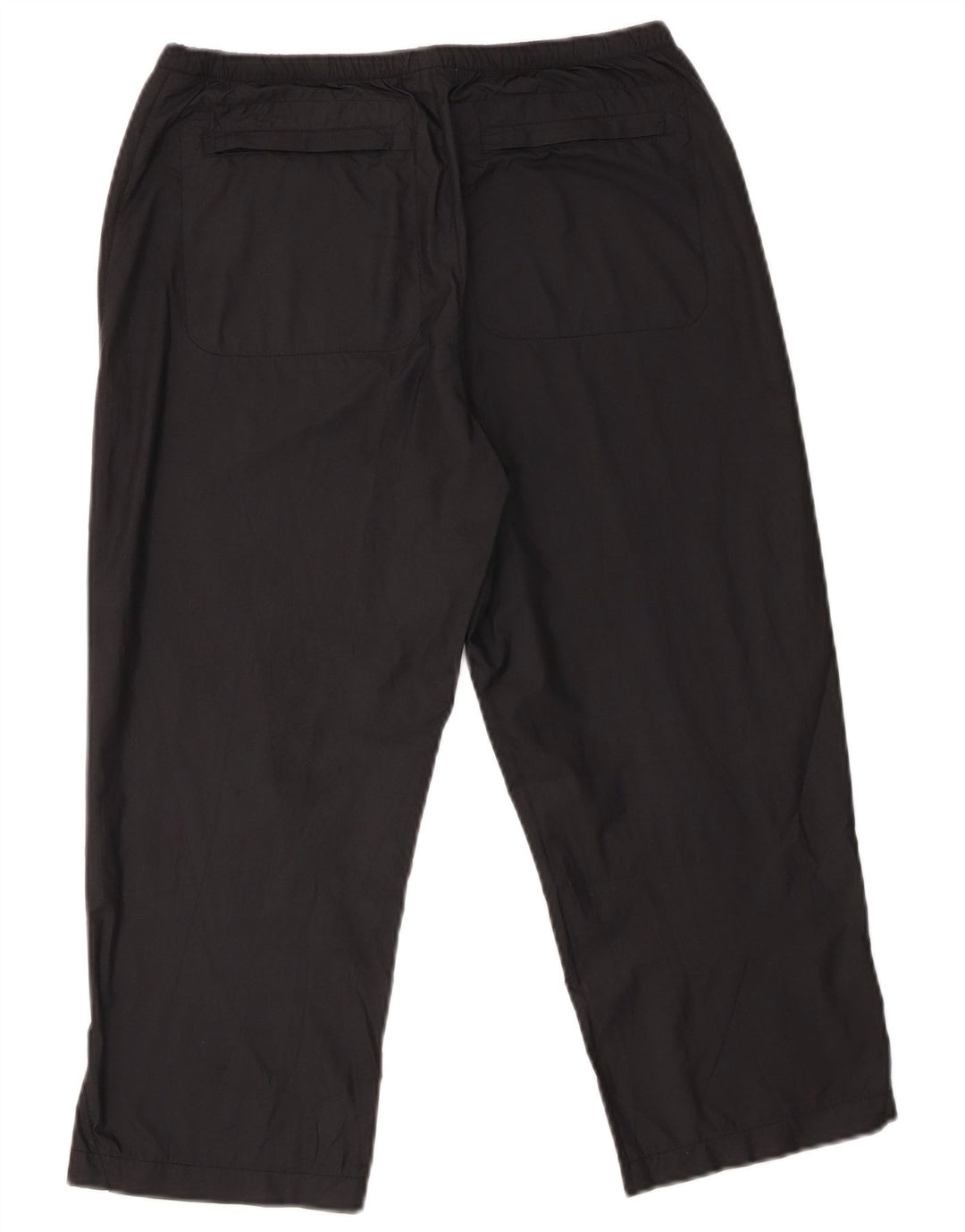 Damskie spodnie dresowe Capri Kappa UK 10, małe, czarne, poliestrowe