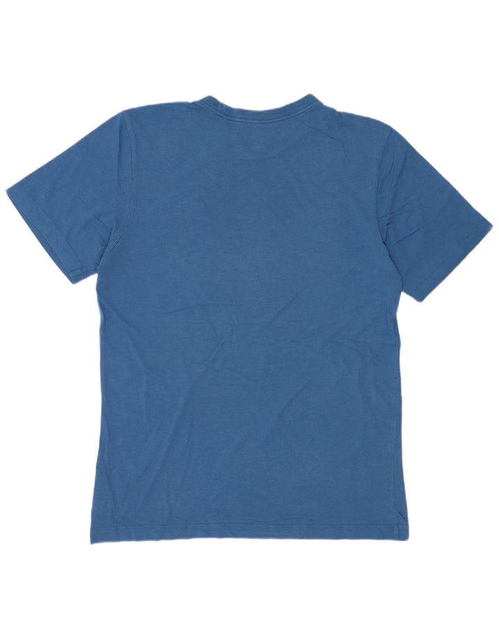 T-shirt męski Nike, mały, niebieski, bawełniany