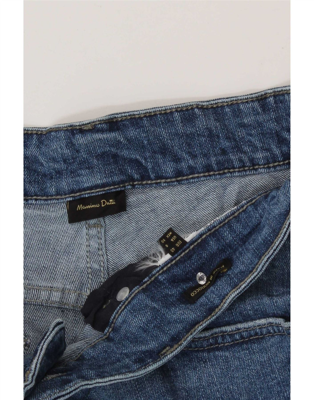 Jeansy damskie Massimo Dutti EU 40 Medium W30 L28 Niebieskie