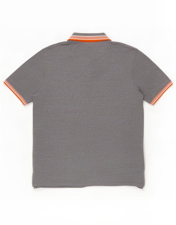 Męska koszulka polo Jack & Jones 2XL, szara, bawełniana