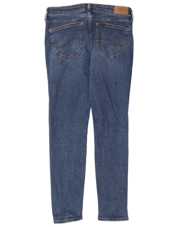 Damskie jeansy Lee Skinny W24 L27 Niebieskie