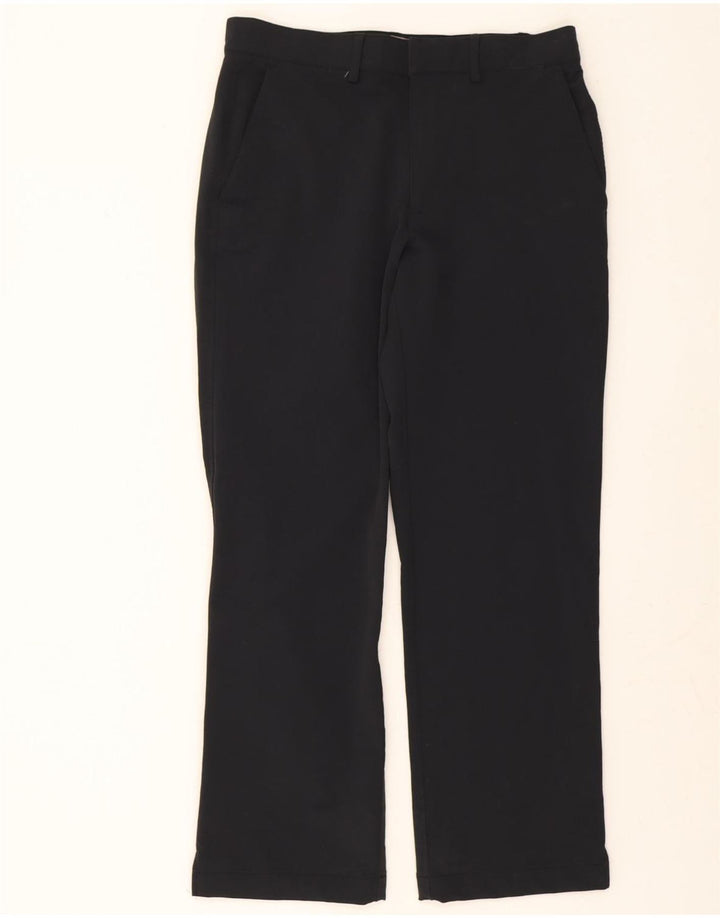 UNDER ARMOUR Mens Bootcut Chino Trousers W34 L30 Black Nylon Vintage Under Armour and Second-Hand Under Armour from Messina Hembry 