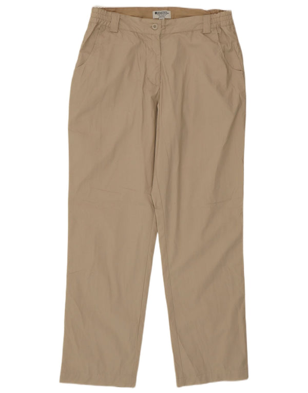 Damskie proste spodnie Mountain Warehouse UK 8 Small W30 L28 Beżowe