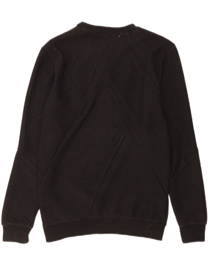 Męski sweter Zara, średni czarny, bawełniany