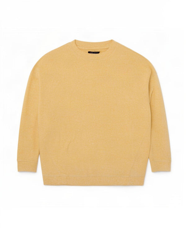 Marks & Spencer Damski sweter z rękawem 3/4, UK 16, duży, żółty