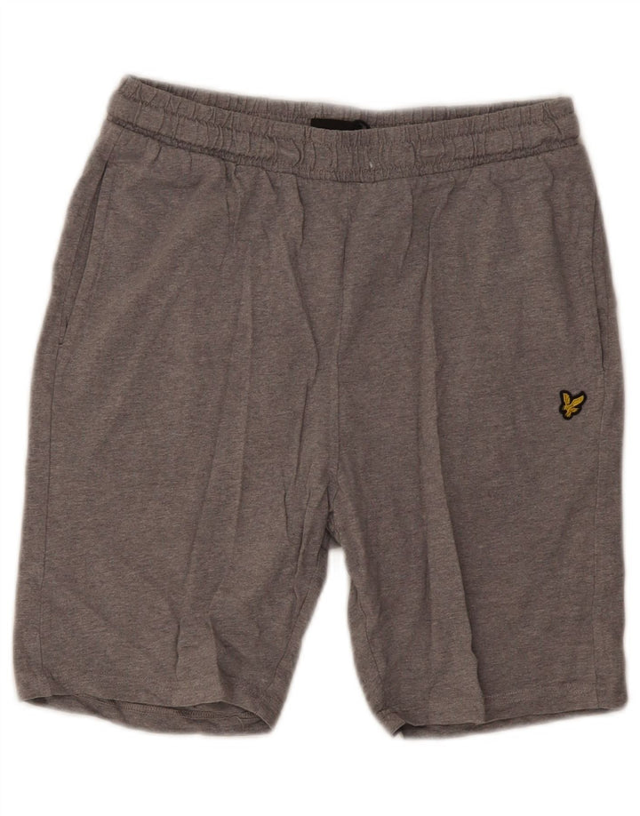 Chłopięce spodenki sportowe Lyle & Scott 14-15 lat, szara bawełna