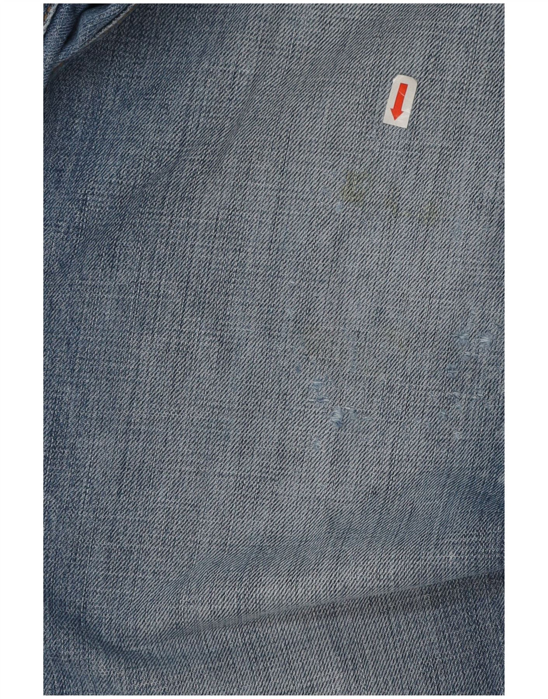 Męskie jeansy Calvin Klein w trudnej sytuacji, proste W33 L27, niebieska bawełna