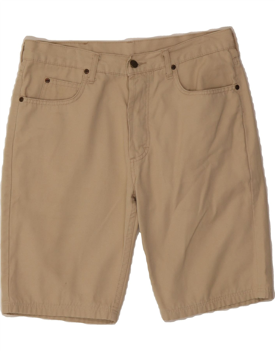 LEE Mens Chicago Casual Shorts W34 Large Beige Vintage Lee and Second-Hand Lee from Messina Hembry 