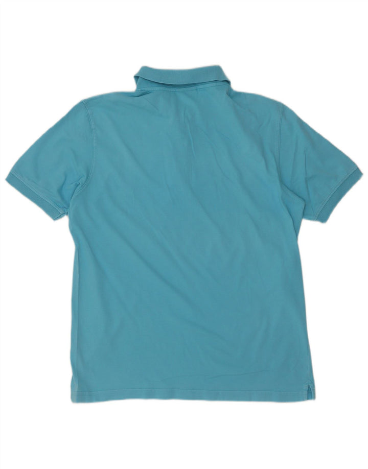 Męska koszulka polo Diadora, niebieska, bawełniana